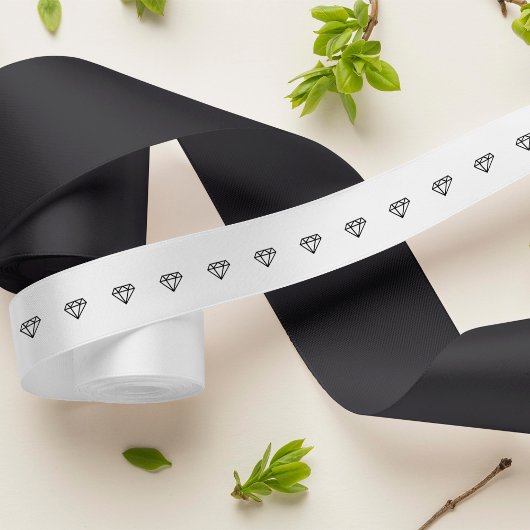 Afdrukken grafisch diamant lint