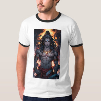 AFDRUKKEN HINDOE GOD SHIVA T-SHIRT
