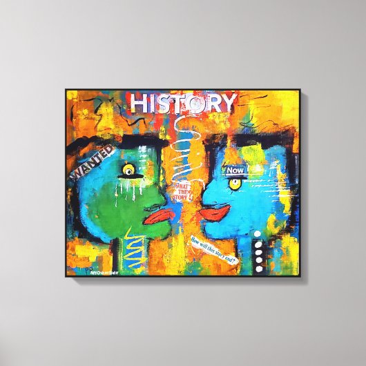 Afdrukken historisch canvas (Voorkant)
