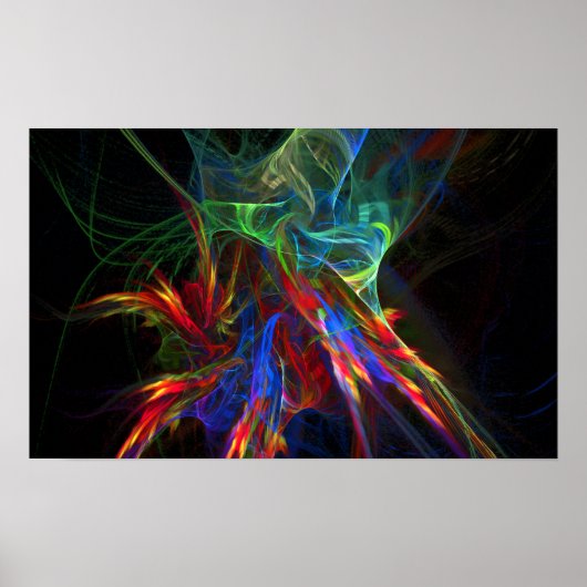 Afdrukken: In de vlam Poster (Voorkant)