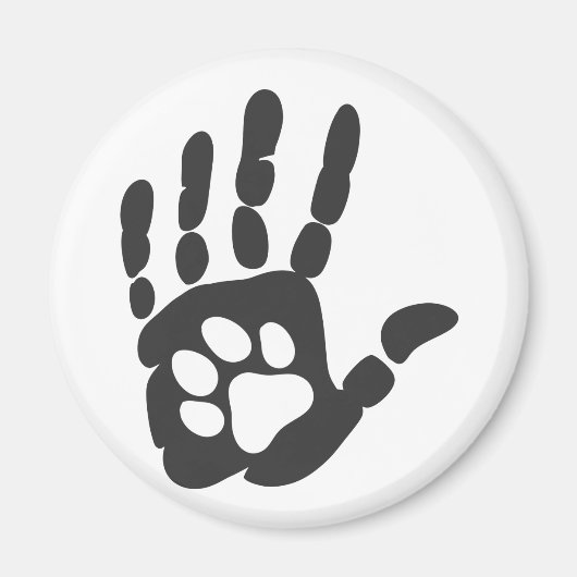 Afdrukken in hand - achtergrondkleur kiezen magneet (Voorkant)