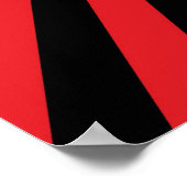 Afdrukken in zwarte hemel poster (Hoek)