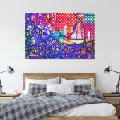 Afdrukken losse strengen Canvas (Insitu (Slaapkamer))