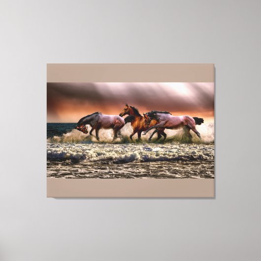 Afdrukken met verrekende canvas wandelen (Voorkant)