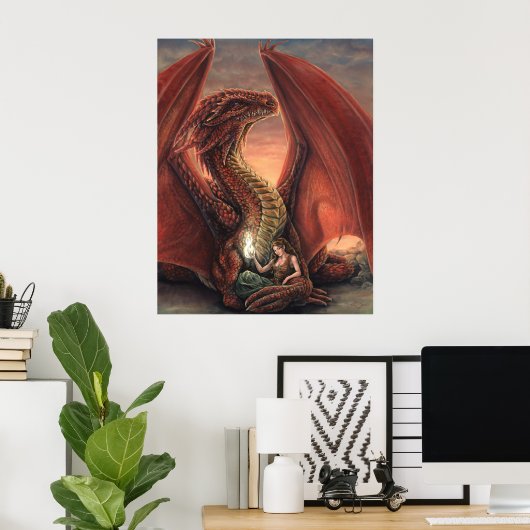 Afdrukken Nightwatch Canvas Poster (Thuiskantoor)