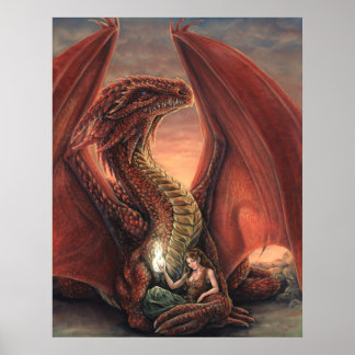 Afdrukken Nightwatch Canvas Poster