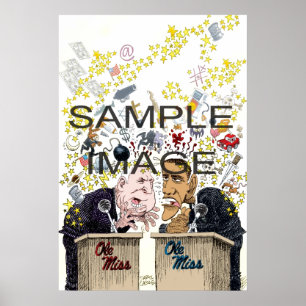 Afdrukken omhuld poster