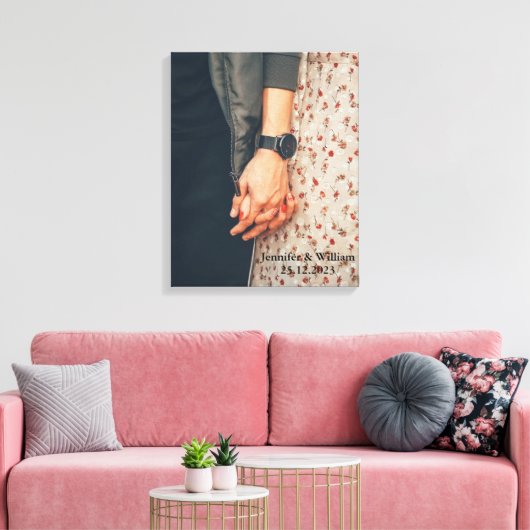 Afdrukken op aangepast Gepersonaliseerd bruiloft (Insitu (Woonkamer))