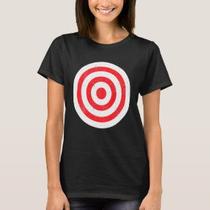 Afdrukken op Bullseye Target Bulls T-shirt