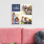 Afdrukken op monogram fotocollage voor aangepaste  (Insitu (Woonkamer))