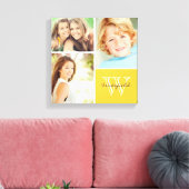 Afdrukken op monogram fotocollage voor aangepaste  (Insitu (Woonkamer))