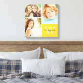 Afdrukken op monogram fotocollage voor aangepaste  (Insitu (Slaapkamer))