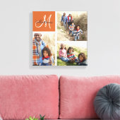 Afdrukken op monogram fotocollage voor aangepaste  (Insitu (Woonkamer))