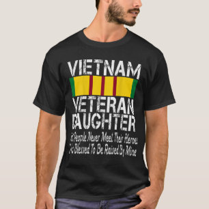 Afdrukken op Rot Vietnam Veteran Daught T-shirt