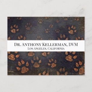 Afdrukken Paw Briefkaart