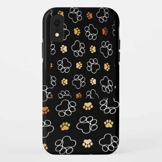 Afdrukken Paw Case-Mate iPhone Case (Achterkant)