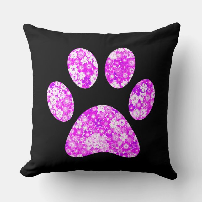 Afdrukken Paw Kussen (Voorkant)