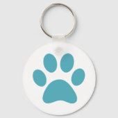 Afdrukken Paw Sleutelhanger (Voorkant)
