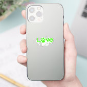 Afdrukken Paw Sticker (Telefoon)