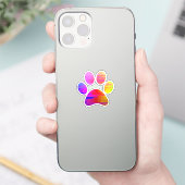 Afdrukken Paw Sticker (Telefoon)