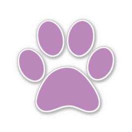 Afdrukken Paw Sticker