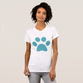 Afdrukken Paw T-shirt (Voorkant volledig)