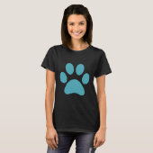 Afdrukken Paw T-shirt (Voorkant volledig)