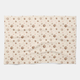 Afdrukken Paw Theedoek