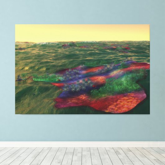 Afdrukken Perelandra Canvas (Insitu (Houten vloer))