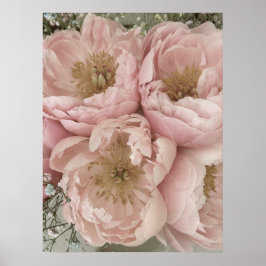 AFDRUKKEN | Pioenen I - 24 x 32 inch Poster