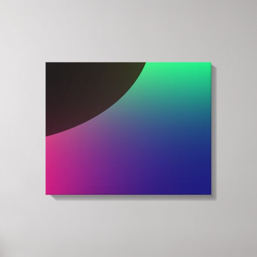 Afdrukken planetaire Aurora Canvas (Voorkant)