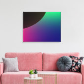 Afdrukken planetaire Aurora Canvas (Insitu (Woonkamer))