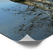 Afdrukken poster: twee bomen als één poster (Hoek)