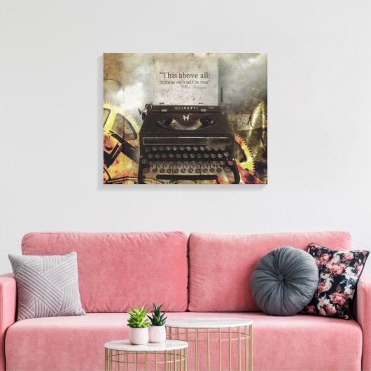 Afdrukken Punk  stootschrijfmachine (Insitu (Woonkamer))