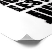 Afdrukken "Rechter niet minder dan jij wordt berec Poster (Hoek)