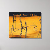 Afdrukken Serenity Stretch Canvas (Voorkant)