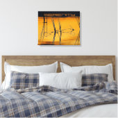 Afdrukken Serenity Stretch Canvas (Insitu (Slaapkamer))