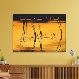 Afdrukken Serenity Stretch Canvas