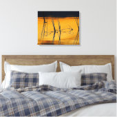 Afdrukken Serenity Stretch Canvas (Insitu (Slaapkamer))