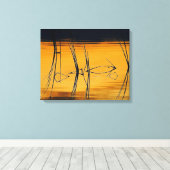 Afdrukken Serenity Stretch Canvas (Insitu (Houten vloer))
