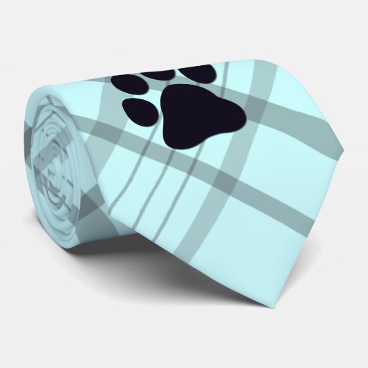 Afdrukken speldepoot stropdas (Opgerold)