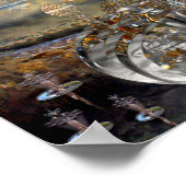 Afdrukken station Glissade Poster (Hoek)