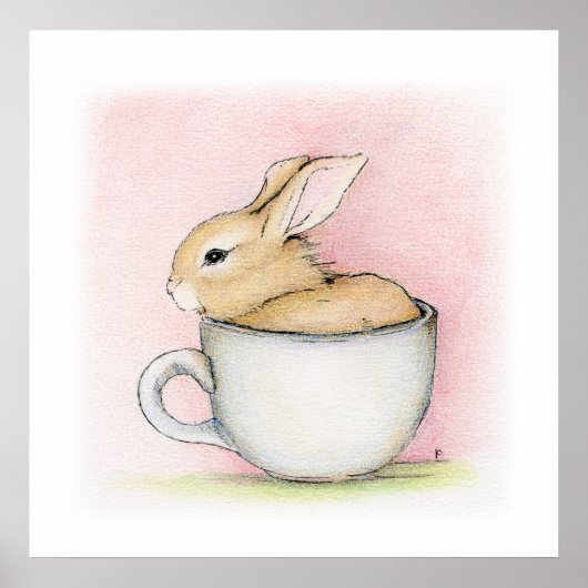 Afdrukken theebekertje - BESTE VAN ZAZZLE WEEK 45. Poster (Voorkant)