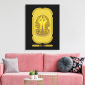 Afdrukken Tutankhamun Canvas (Insitu (Woonkamer))