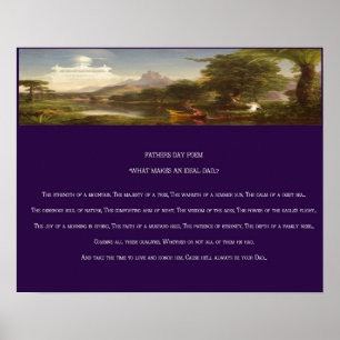 Afdrukken vaderdag poster