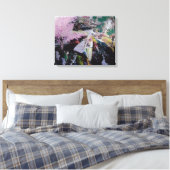 Afdrukken van abstract Natuur Canvas (20 x 16) (Insitu (Slaapkamer))