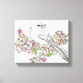 Afdrukken van Arkansas Stretched Canvas (Voorkant)