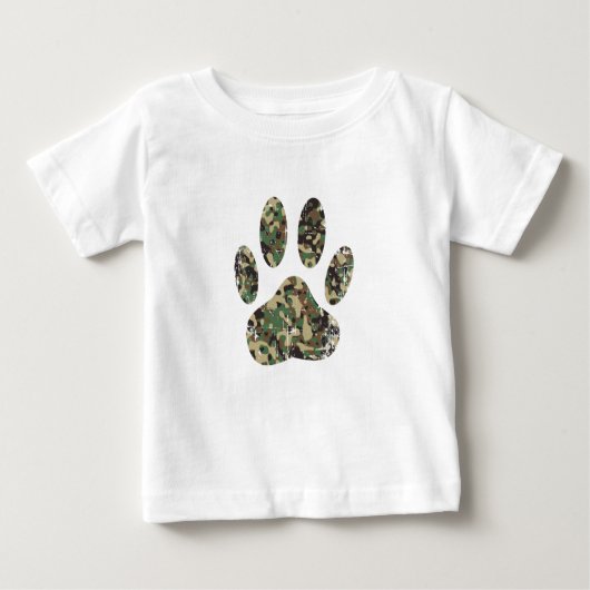 Afdrukken van camo Dog Paw (Voorkant)