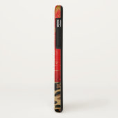 Afdrukken van Chic Red en Leopard Case-Mate iPhone Case (Achterkant/links)