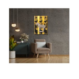 Afdrukken van Chinees Aziatisch schilderCanvas met